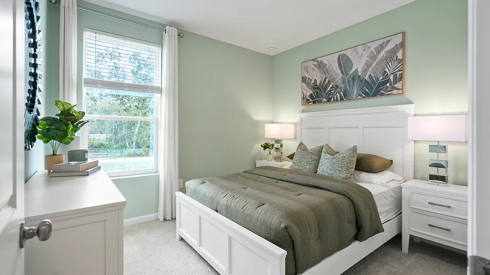Quarto 4 do modelo McCartney no Wellness Ridge Clermont FL, casa Lennar em Orlando para brasileiros