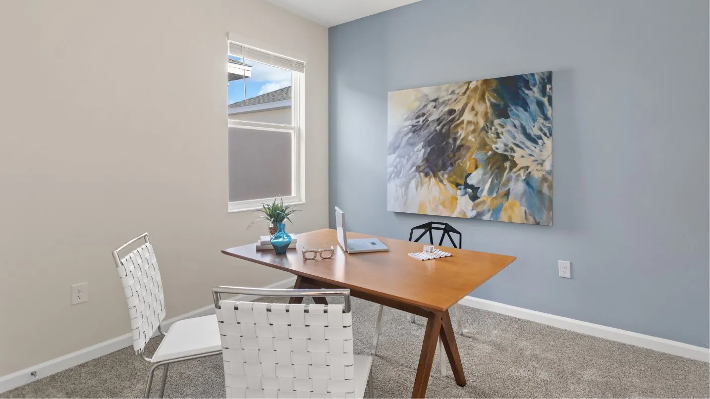 Quarto bonus do modelo Cascade - ideal para home office