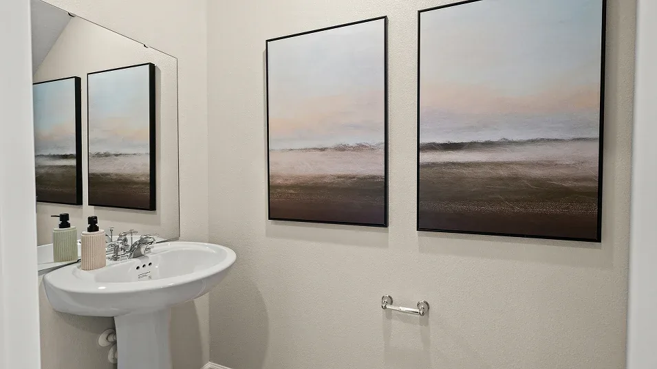 Lavabo do modelo Capri no Wellness Ridge Clermont FL, casa Lennar em Orlando para brasileiros