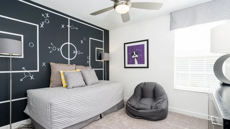 Quarto 5 do modelo Rio no Wellness Ridge Clermont FL, casa Lennar em Orlando para brasileiros