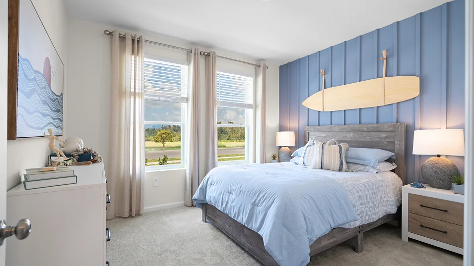 Quarto 3 do modelo Jagger no Wellness Ridge Clermont FL, casa Lennar em Orlando para brasileiros