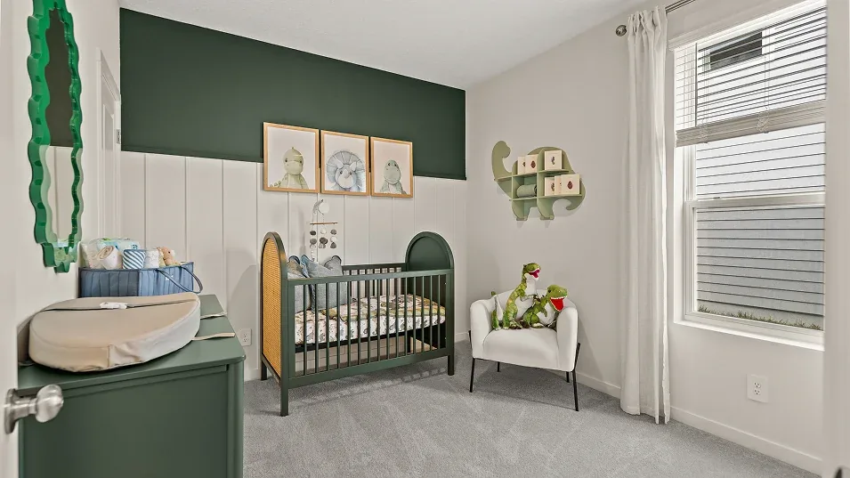 Quarto 2 do modelo Santo no Wellness Ridge Clermont FL, casa Lennar em Orlando para brasileiros
