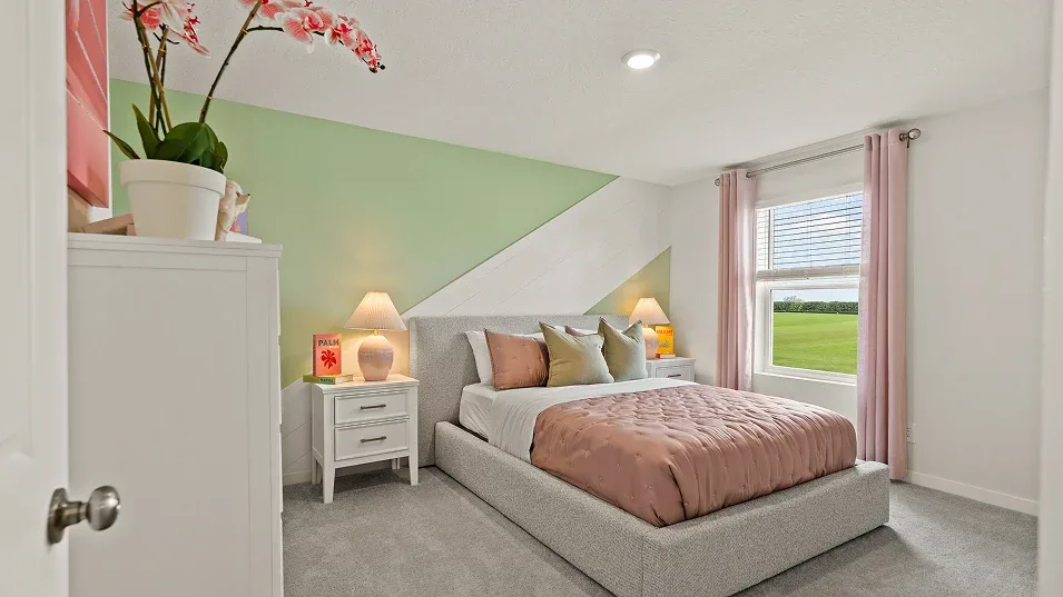 Quarto 4 do modelo Santo no Wellness Ridge Clermont FL, casa Lennar em Orlando para brasileiros