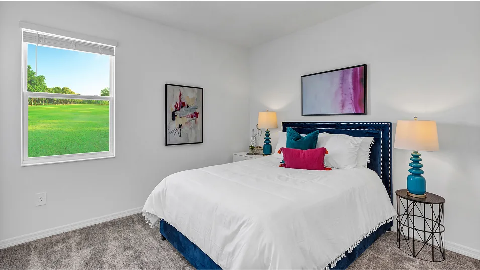 Quarto 3 do modelo Aspen no Wellness Ridge Clermont FL, casa Lennar em Orlando para brasileiros