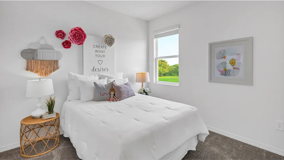 Quarto 4 do modelo Aspen no Wellness Ridge Clermont FL, casa Lennar em Orlando para brasileiros