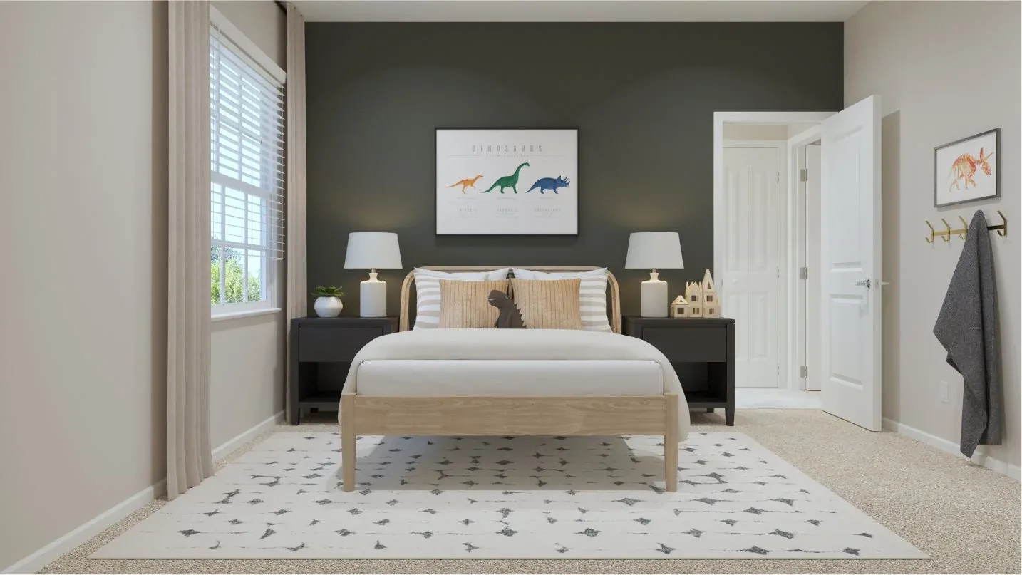 Quarto 3 do modelo Solona II no Wellness Ridge Clermont FL, casa Lennar em Orlando para brasileiros