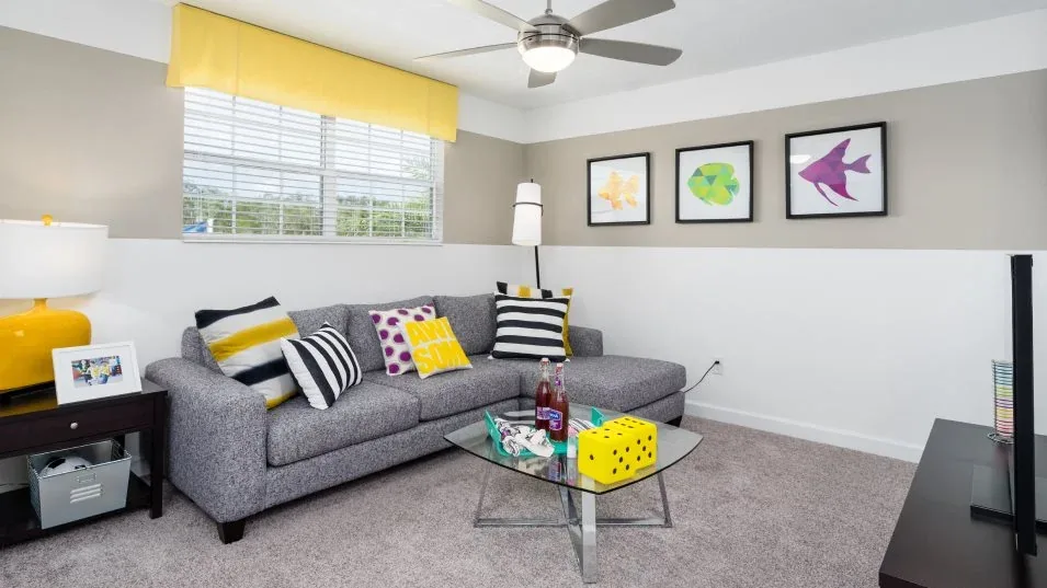 Loft do modelo Rio no Wellness Ridge Clermont FL, casa Lennar em Orlando para brasileiros