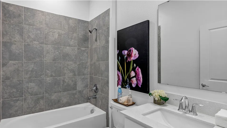 Banheiro 3 do modelo Aspen no Wellness Ridge Clermont FL, casa Lennar em Orlando para brasileiros