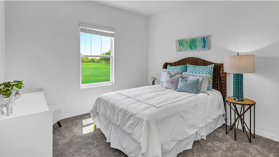 Quarto 2 do modelo Aspen no Wellness Ridge Clermont FL, casa Lennar em Orlando para brasileiros