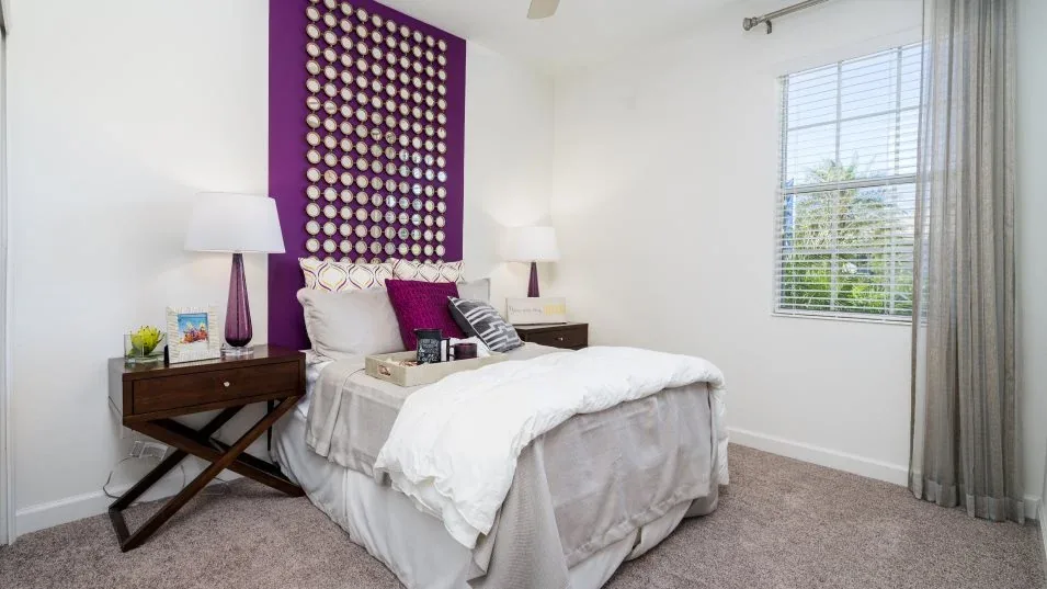 Quarto 2 do modelo Rio no Wellness Ridge Clermont FL, casa Lennar em Orlando para brasileiros