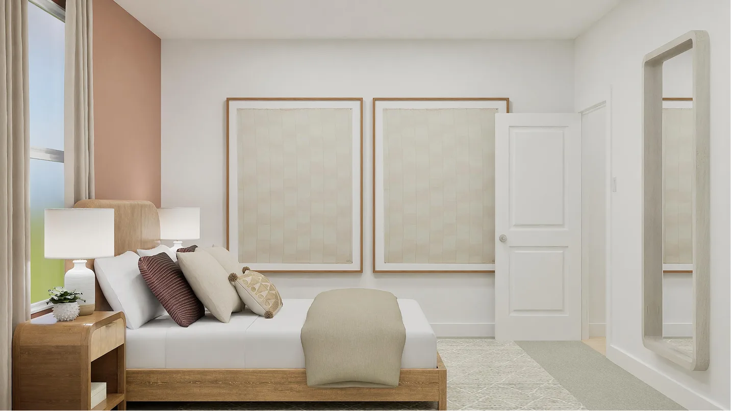 Quarto 4 do modelo Hendrix no Wellness Ridge Clermont FL, casa Lennar em Orlando para brasileiros