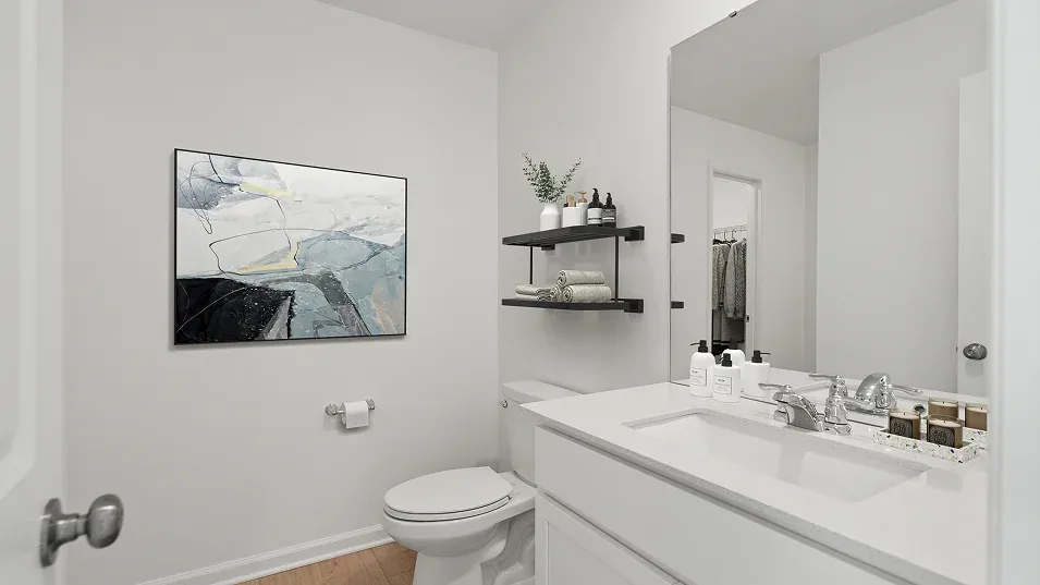 Banheiro 2 do modelo Lucia no Wellness Ridge Clermont FL, casa Lennar em Orlando para brasileiros