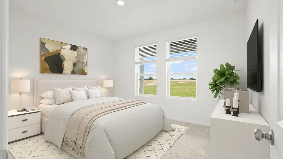 Suite master do modelo Lucia no Wellness Ridge Clermont FL, casa Lennar em Orlando para brasileiros