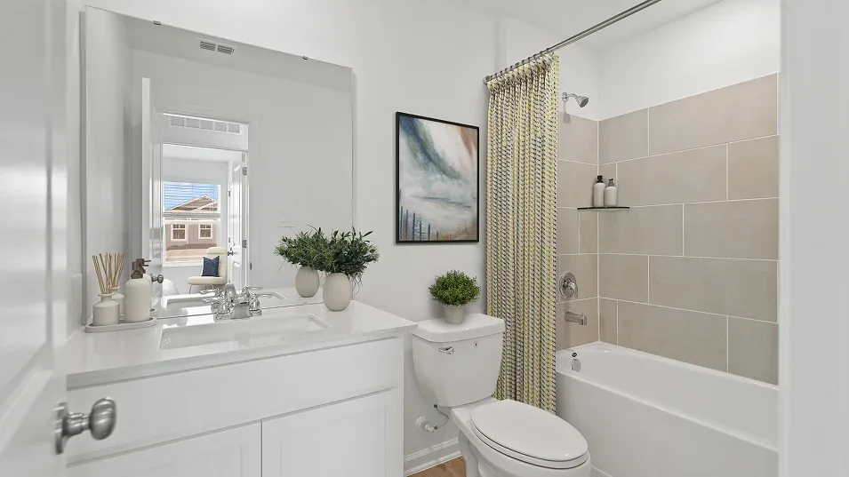 Banheiro 3 do modelo Lucia no Wellness Ridge Clermont FL, casa Lennar em Orlando para brasileiros