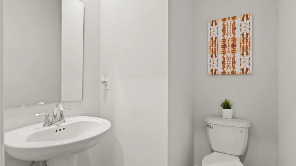 Lavabo do modelo Brookside no Wellness Ridge Clermont FL, casa Lennar em Orlando para brasileiros