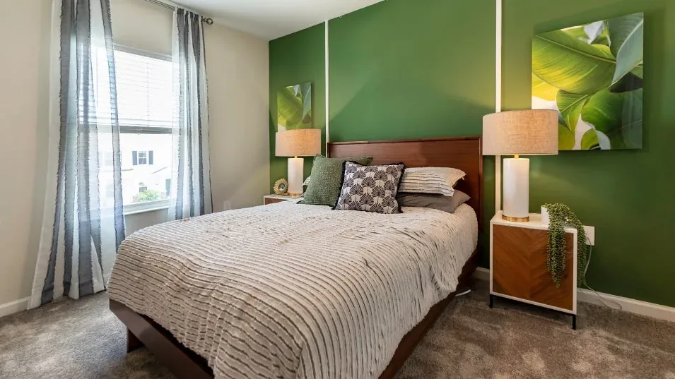 Quarto 2 do modelo Minori no Wellness Ridge Clermont FL, casa Lennar em Orlando para brasileiros