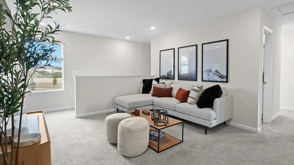Loft do modelo Capri no Wellness Ridge Clermont FL, casa Lennar em Orlando para brasileiros