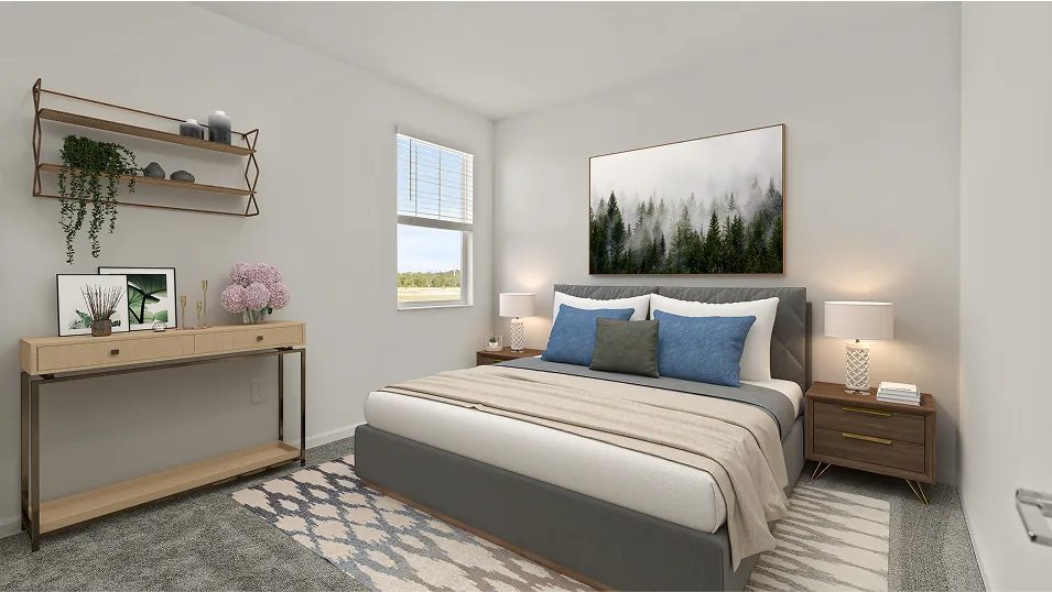 Quarto 4 do modelo Summerlin no Wellness Ridge Clermont FL, casa Lennar em Orlando para brasileiros